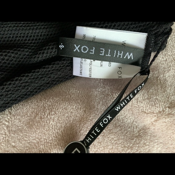 White fox corset top - Picture 2 of 2